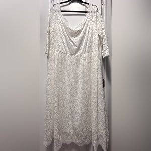 BNWT 3XL White Lace Dress